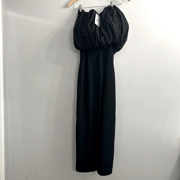 NWT ASOS Na-kd Puff Top Fitted Maxi Dress - Picture 9 of 10